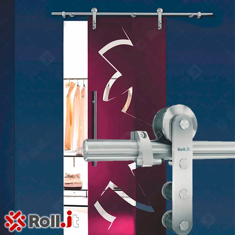 Sistema Elite Rollit - trilho 25mm roldana 50mm