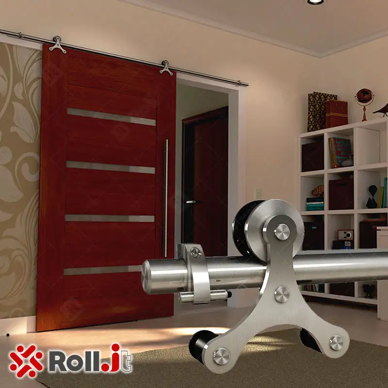 Porta Boommerang — Ferragens Inox Rollit