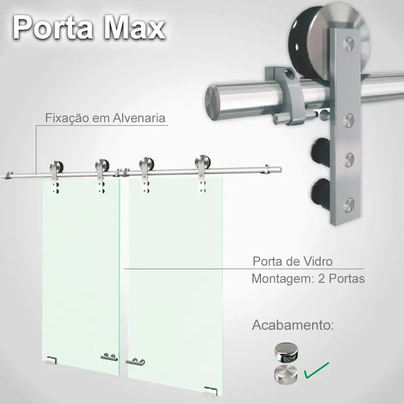 Alvenaria 2 Folhas Escovado