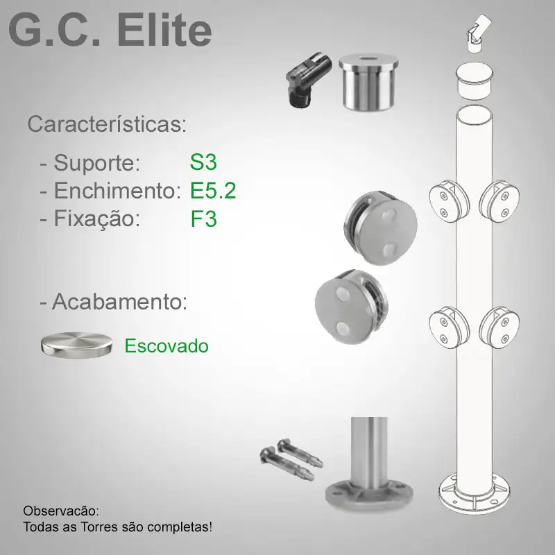 S3 Enchimento E5.2 Fixação F3