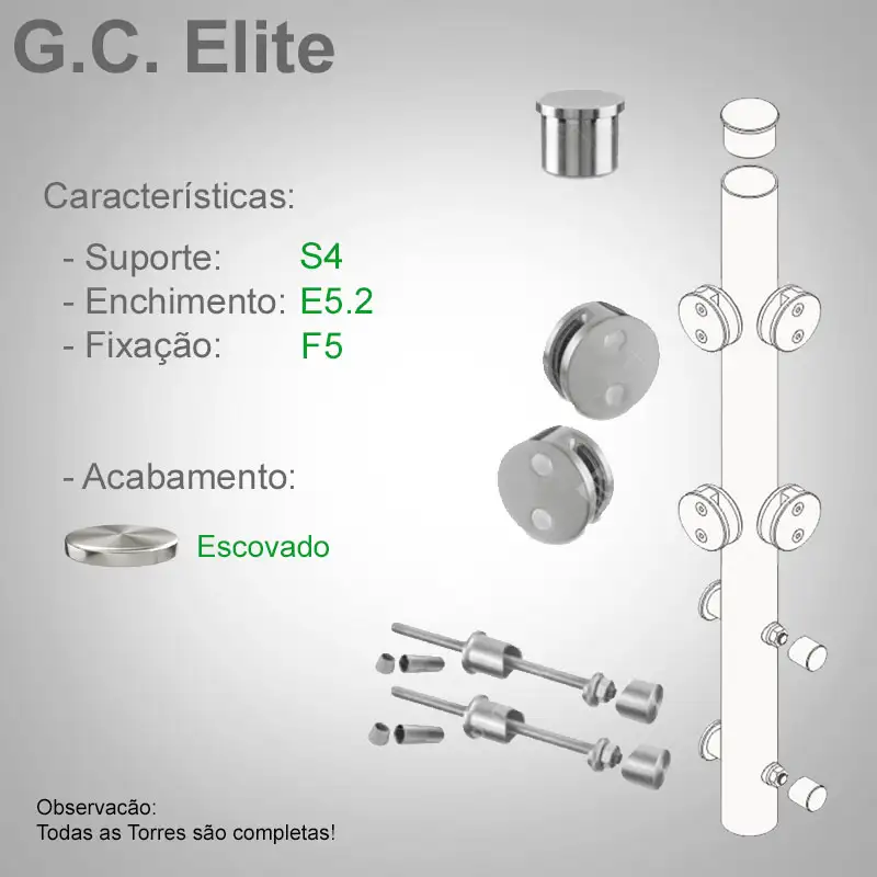 S4 Enchimento E5.2 Fixação F5