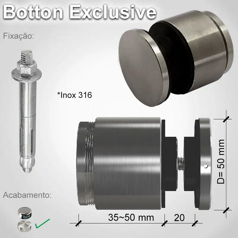 Guarda Corpo Botton Exclusive V20 A E