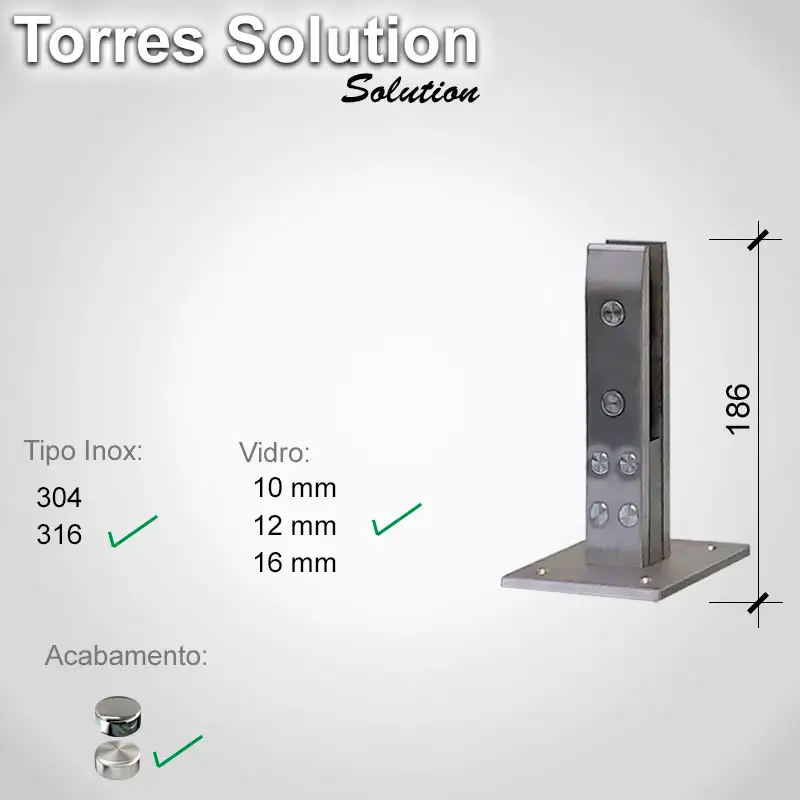 Guarda Corpo Solution Solution 316 12 E