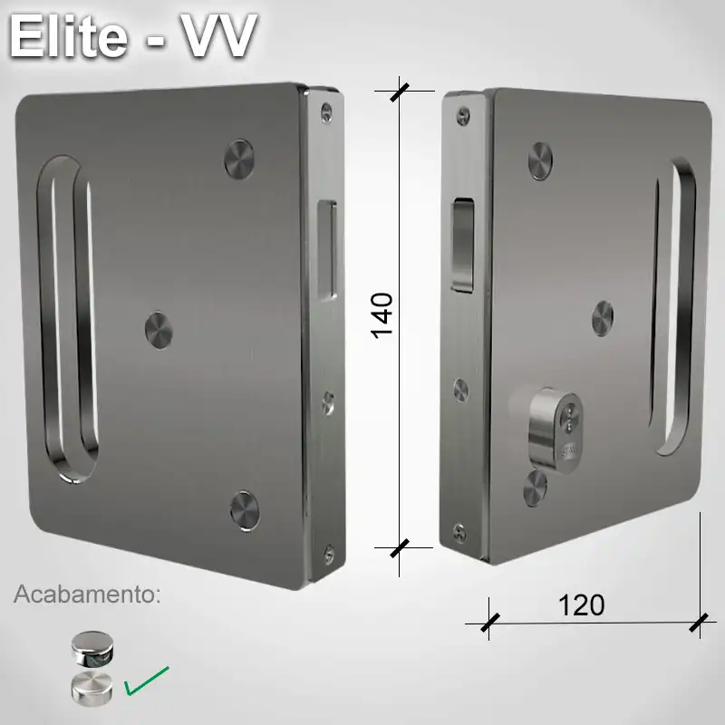 Vidro Vidro Escovado