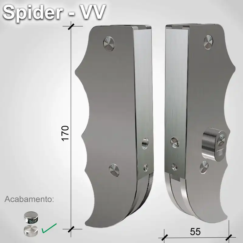 Vidro Vidro Escovado