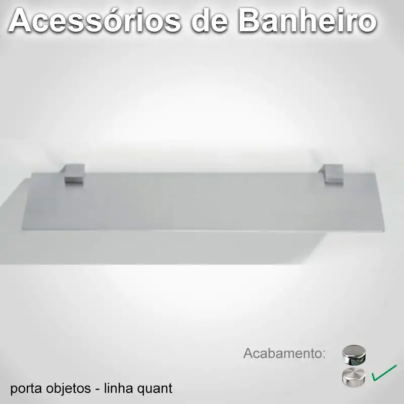 Porta Objetos Quant Escovado