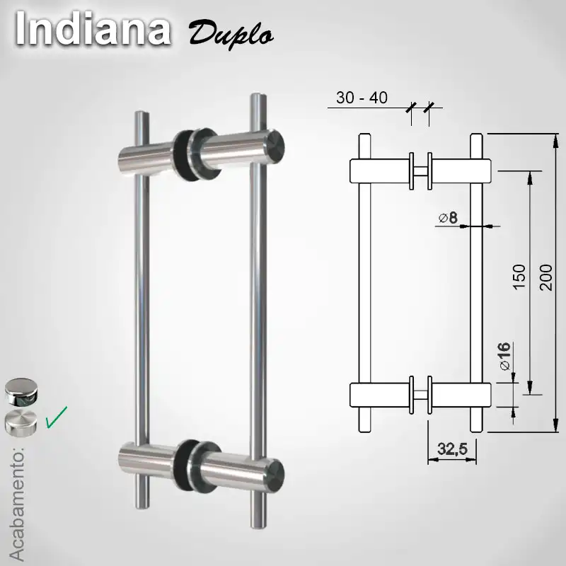 Indiana Duplo 150 M E
