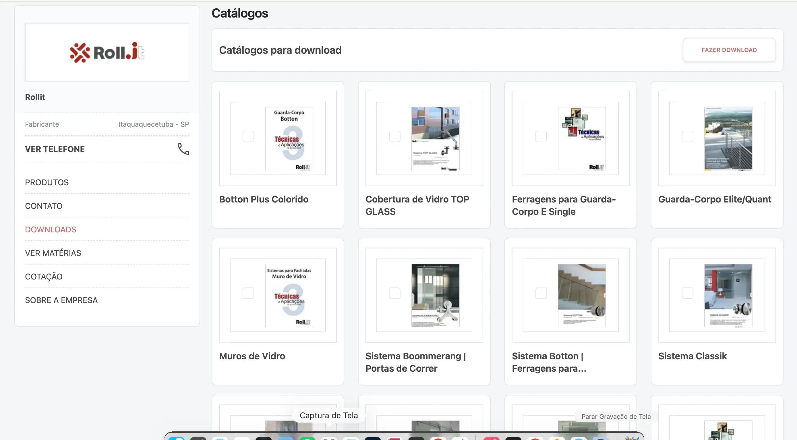 A Rollit no Portal AEC Web